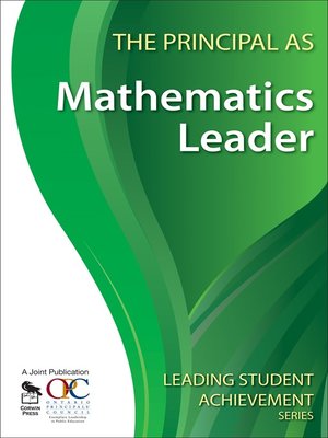 cover image of The Principal as Mathematics Leader